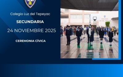 24 Noviembre Ceremonia Cívica – Secundaria
